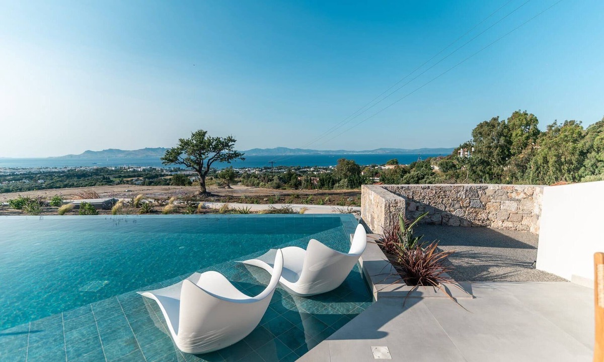 Kos Villa | Villa Noctyra, Divine Sea Views, Private Pool, Terrace and Garden