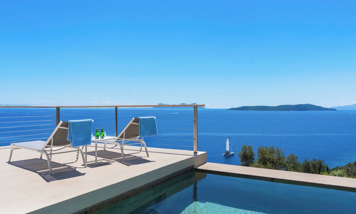 Sivota Villa | VILLA ODISSOS - Private Paradise with 2 infinity pools & Sea access