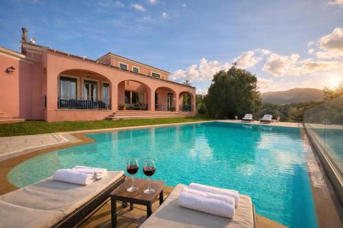 Perama Villa | Villa Olea Corfu - Private Pool & Panoramic Views