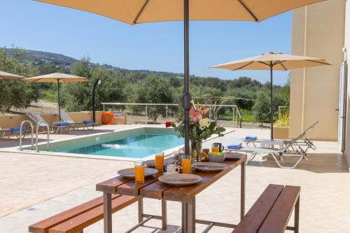 Adele Villa | Villa Olga-Private Pool Escape near Rethymno