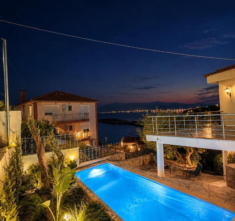 Volos Villa | Villa Seaside View Complex with pool