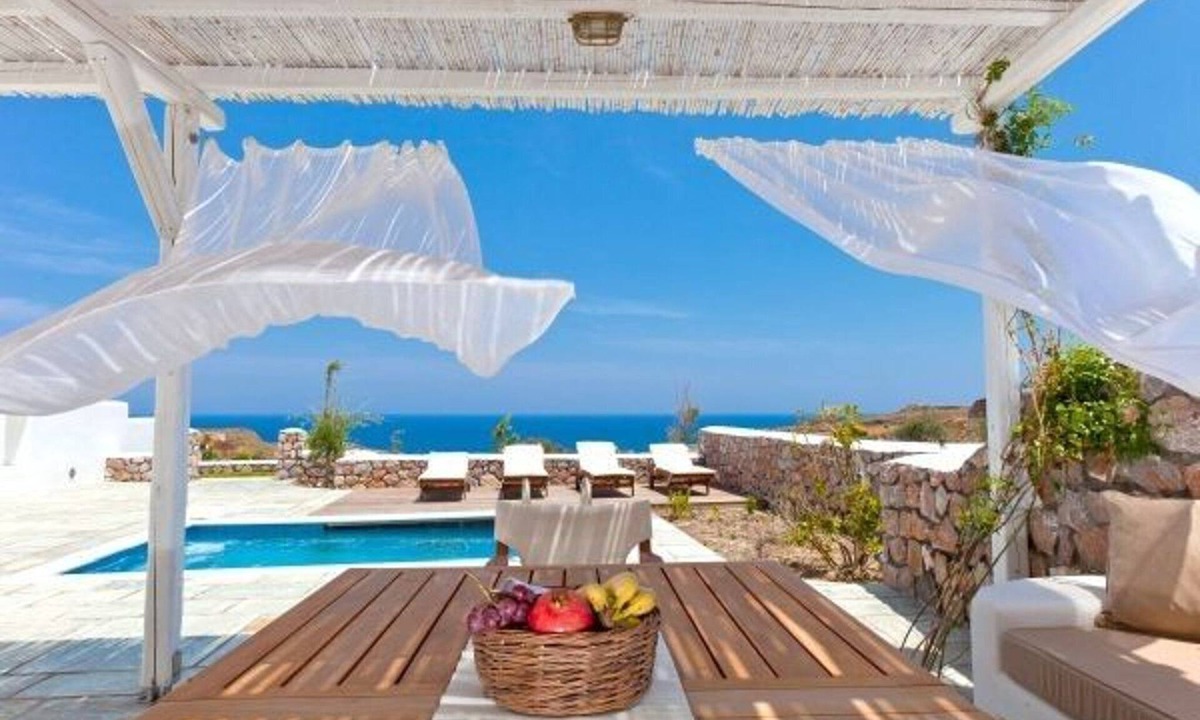 Kamari Villa | Villa Solaryth, Divine Sea Views, Private Pool, Furnished Terrace, Santorini