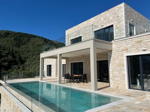 Nisaki Villa | Villa Spileo - Sea & Mountain View, Nisaki Corfu