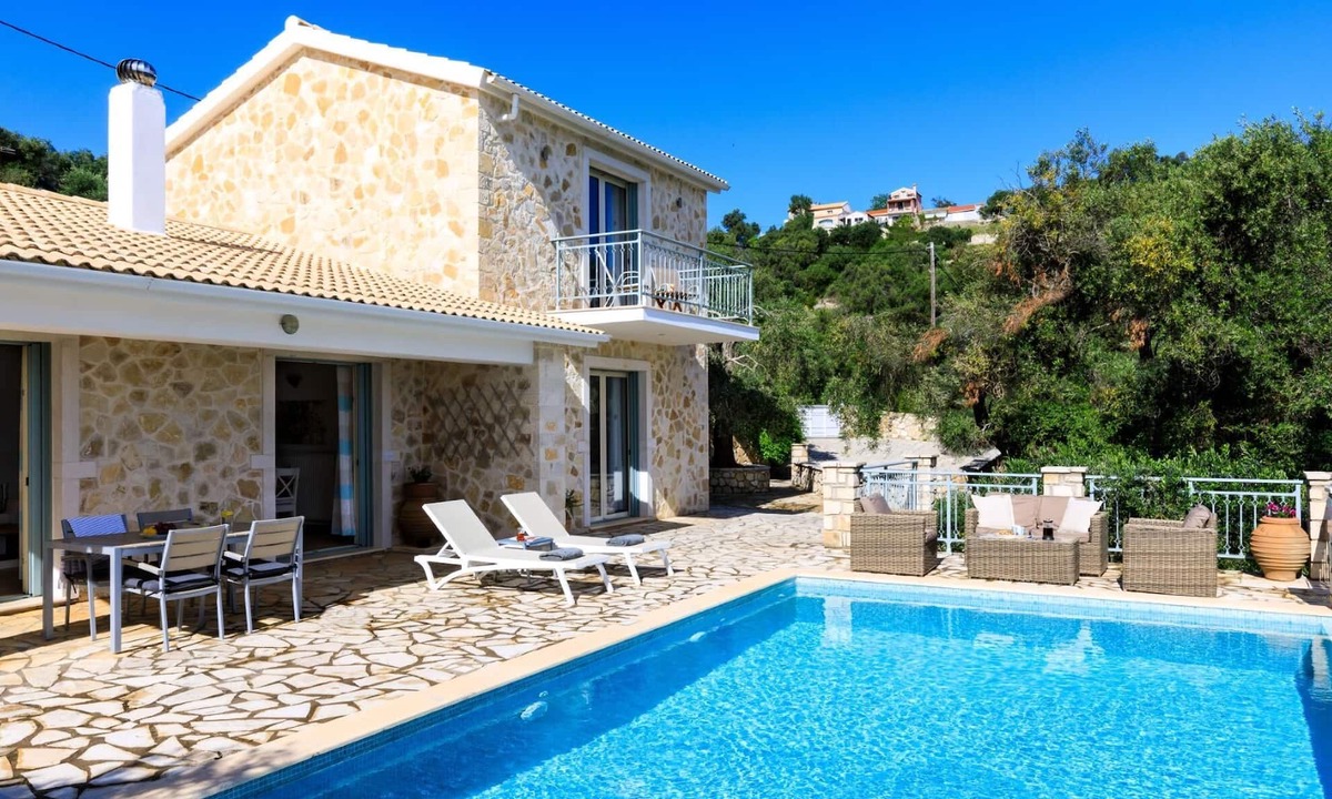 Koutsi Villa | Villa Thanelli - Stylish Villa with Outstanding Sea Views near Beach & Tavernas