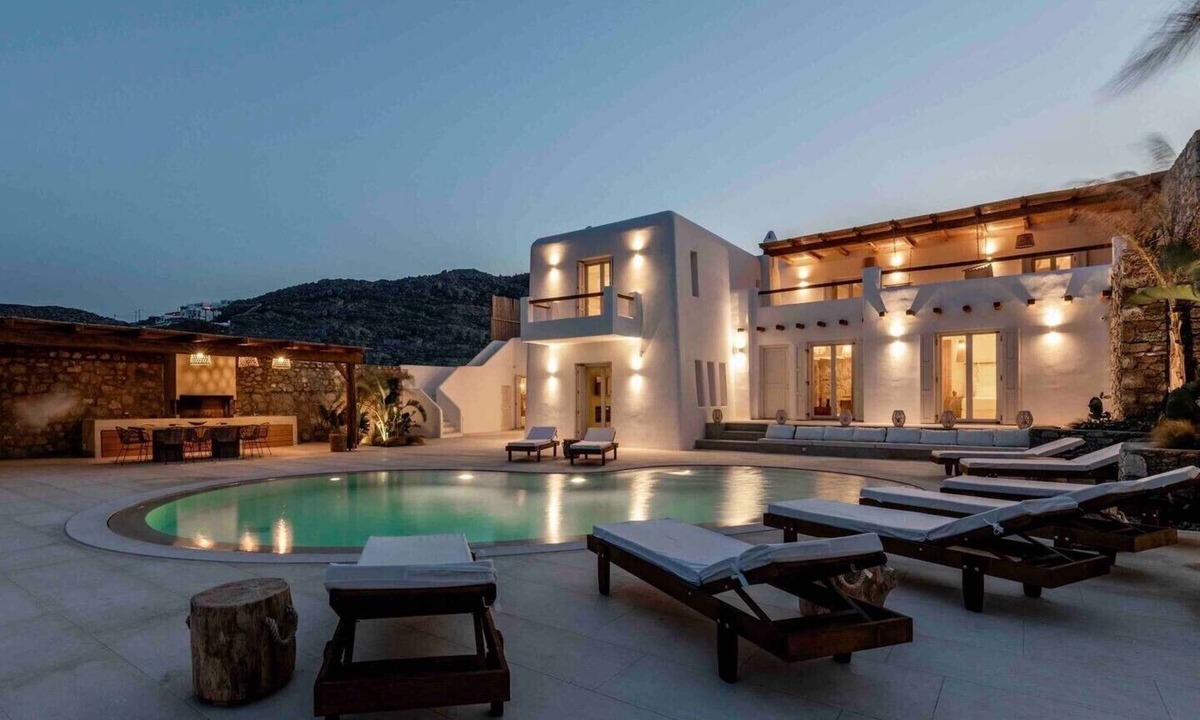Kanalia Villa | Villa 'The Blue Diamond' with Sea View, Wi-Fi and Air Conditioning
