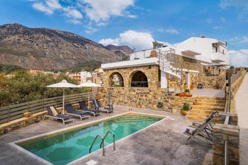 Zaros Apartment | Zaros Springs Villa Avli
