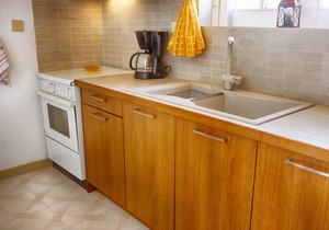 Apartment for 4 people overlooking the bay of Agios Georgios Pagi - 50 m from the sandy beach e