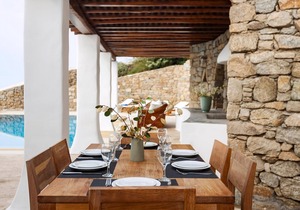 Deluxe Mykonos Villa | Villa Ulmo Deus II | Private Pool | 3 Bedrooms | Waterfront | Agios Lazaros