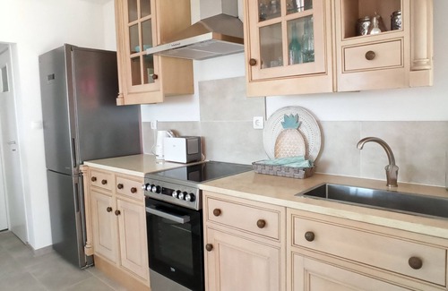 Perama Villa | SeaView Mini Villa with Private Pool - 200 metres to the beach