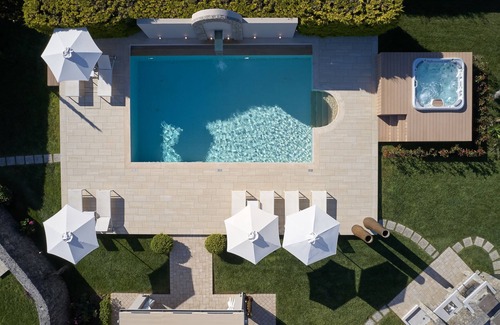 Dassia Villa | Villa Αννα with 4 bedrooms, private pool & outdoor jacuzzi.