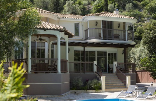 Nidri Villa | -10%:Secluded Family Villa Luxury private Hideaway with private pool