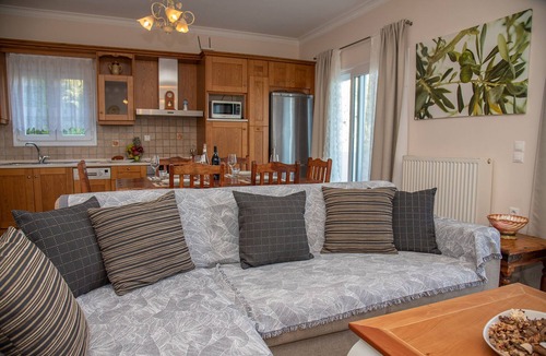 Nisaki Villa | 3 bedroom villa with pool, peaceful location, amazing sea views over Nissaki Bay