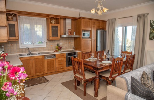 Nisaki Villa | 3 bedroom villa with pool, peaceful location, amazing sea views over Nissaki Bay