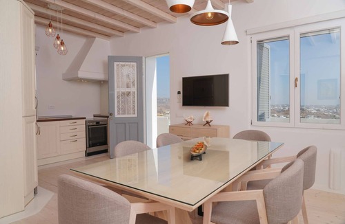 Tourlos Villa | Aether Mykonos 5BR Villa with Port & Town Views
