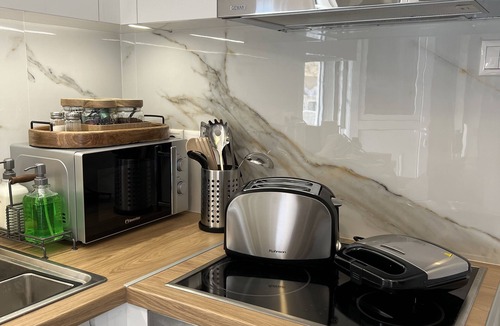 Athens Apartment | AK Athens Fine Stay-Stylish Penthouse, Big Terrace & View-Opposite Metro Station