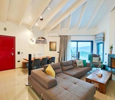 Aigio Villa | Alexiou Luxury Villa with treehouse