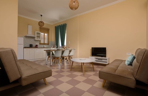 Kalamaki Apartment | Ammos Comfort Apartments - 2 Bedroom Apartment N1, 400m from Kalamaki Beach