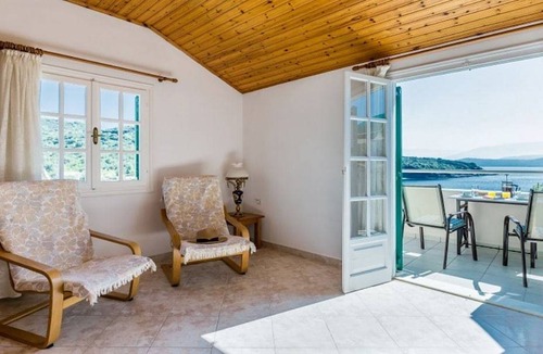 Agios Stefanos Apartment | Anna: Walk to Beach, Sea Views, A/C, WiFi, Car Not Required