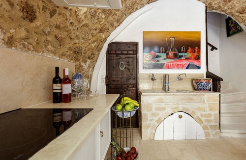 Old Town Rethymnon Apartment | Antonia's Blue Apartment- Old town view