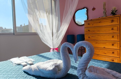 Nea Chora Apartment | Apartment 'Eftichia Nea Chora' with Mountain View, Shared Garden and Wi-Fi