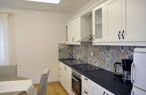 Agios Spyridon Corfu Apartment | Apartment Hermes - Private Patio with Garden View