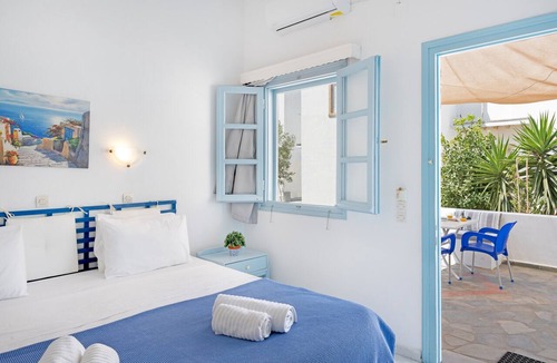 Grikos House | Apartment In A Hotel 'Pico Bello Patmos 14' with Mountain View, Wi-Fi and Air Conditioning