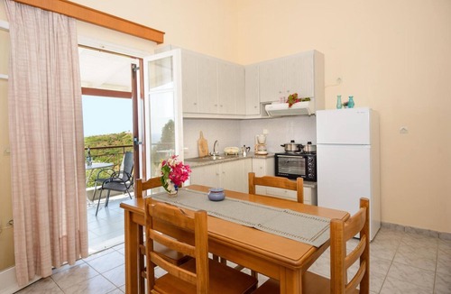 Skala Apartment | Apartment 'Maistrali Second Floor 1' with Sea View, Wi-Fi and Air Conditioning