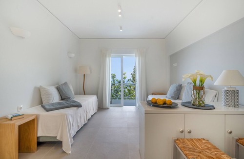 Agios Nikitas House | Apartment 'Myrto Homes Agios Nikitas Lefkada 1' with Sea View, Wi-Fi and Air Conditioning