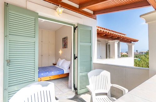 Acharavi Apartment | Apartment 'Olivea Apt 4' with Sea View, Wi-Fi and Air Conditioning