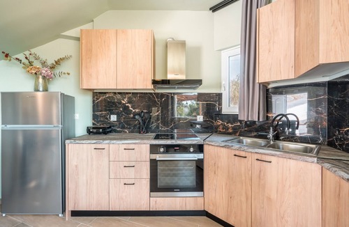 Stegna Apartment | Apartment 'Solymar Prive Sea View' with Sea View, Wi-Fi and Air Conditioning
