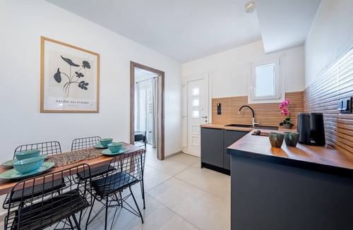 Kavos Apartment | Apartment 'Superior Aparment Type A' with Private Terrace, Wi-Fi and Air Conditioning