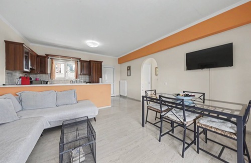 Corfu Town Apartment | Apartment 'Two-Bedroom 1' with Sea View, Wi-Fi and Air Conditioning