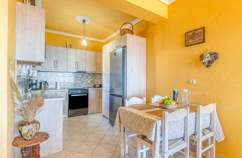Lefkimmi Apartment | Apartment 'Villa Spartera Sea View' with Sea View, Wi-Fi and Air Conditioning