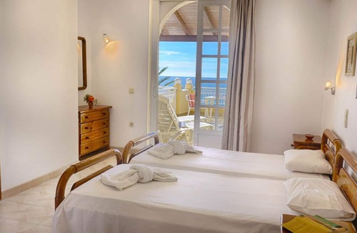 Agios Georgios Pagon Apartment | Apartment with beautiful sea views over the bay of Agios Georgios Pagi in the north of Corf