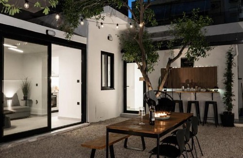 Keratsinion House | Athelio Boutique Entire Home, Private Courtyard, Outdoor Bar