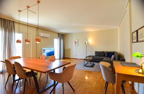 Palaio Faliro Apartment | Athens stylish apt 2 min walk to the beach , tram