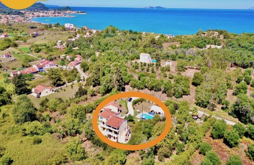 Sidari Villa | Beach Villa Pangea with private pool