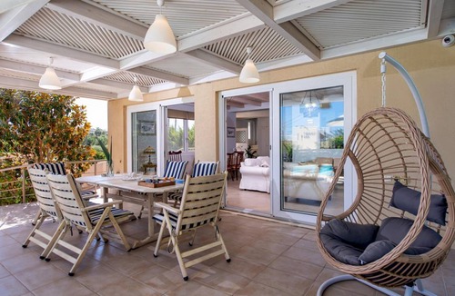 Kato Gouves Villa | Beach Villa Penelope with private pool