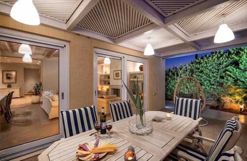 Kato Gouves Villa | Beach Villa Penelope with private pool