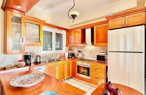 Almiros Beach Villa | Beachfront Villa JustRelax with private pool