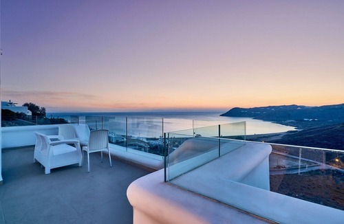 Elia Villa | Beautiful Mykonos Villa Aurora | 3 Bedrooms | Outdoor Hot Tub and Sea View