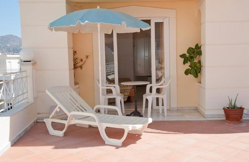 Agios Nikolaos Town Apartment | Bellevue Suites - Studio 1 with Pool View