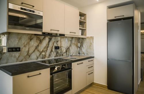 Agios Gordios Apartment | Black Rocks Luxury Seafront Beach Suite