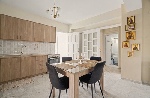 Kourouta House | Blossom Beachfront House with Private Terrace, Wi-Fi, and Air Conditioning