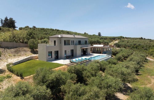 Modi Villa | Blue Zone Villa, a SeaView Sanctuary with Pool