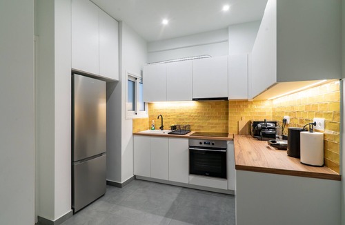 Gazi Apartment | Bright & Modern Athenian Retreat Steps from Metro Perfect Location