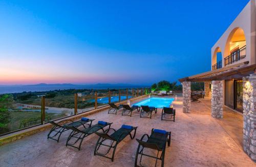 Theologos Villa | Butterfly Villa with stunning Sea and Valley Views