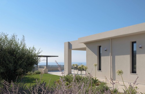 Pikris Villa | Caelum Villa, a Seaview Escape Fusing Privacy