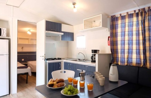 Sami House | Camping Karavomilos Beach Mobilehome Happy Plus for 7 people