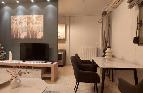 Trikala Apartment | Clock Tower View
